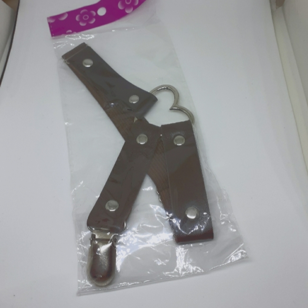 Leg Garter Belt - Brown - 1 piece